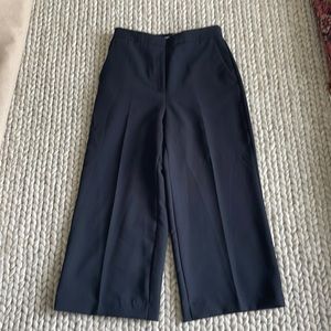 Zara cropped wide pant